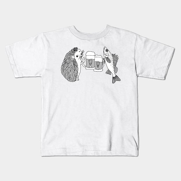 For fun people. Kids T-Shirt by Sereniya
